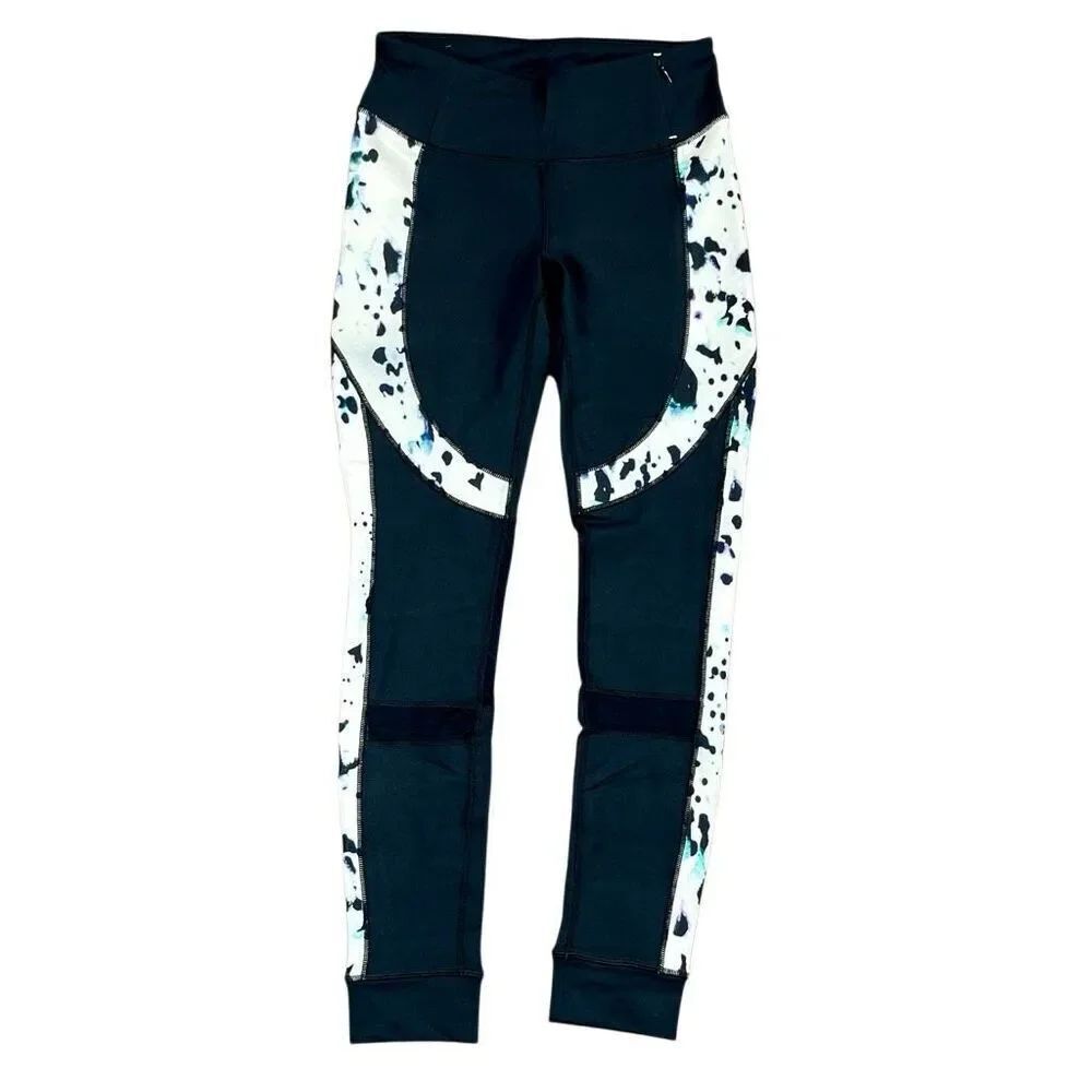 Calia by Carrie UnderwoodβEssential Spliced Leggings Watercolor Print Small